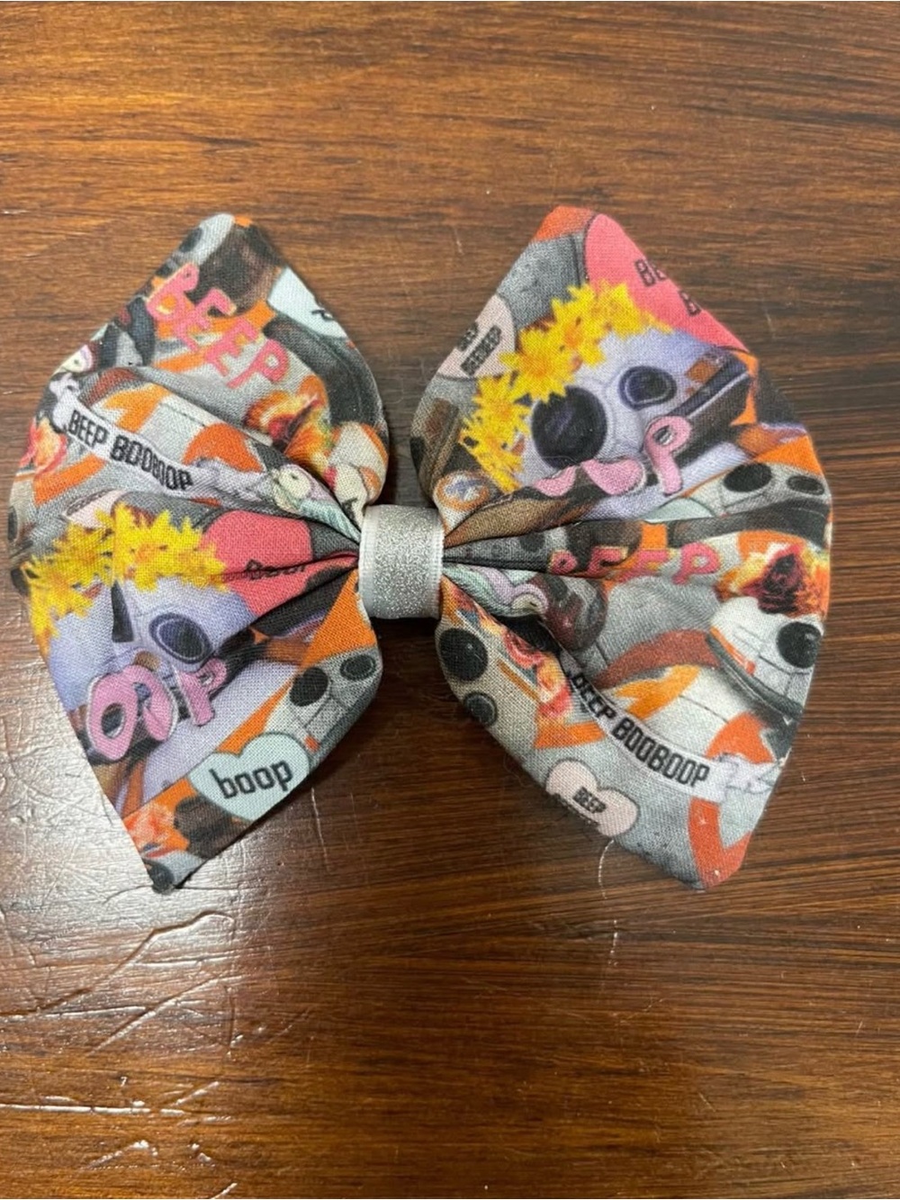 Star Wars BB8 Drone Kids Decorative Bow Hair Clip - Multicolor, 4”